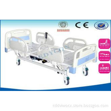 3 Function Handicapped Medical Beds , Folding Patient Beds